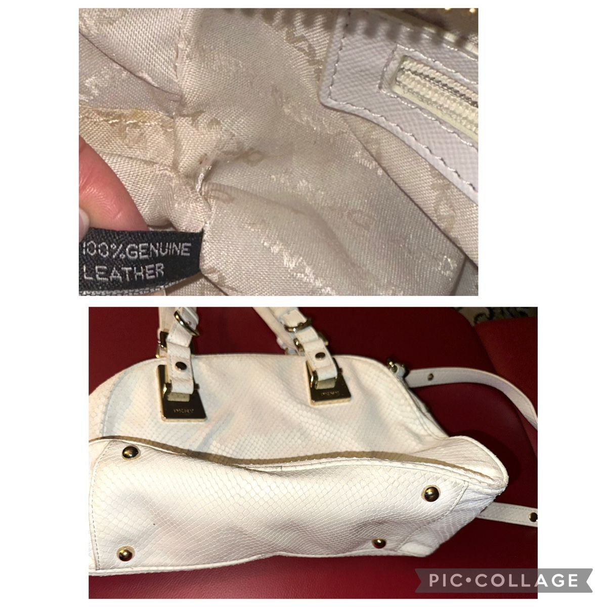 DKNY Borse da donna: DKNY TASCHE LEDER neuwertig – Usato da Unteraegeri venduto da MH203 9