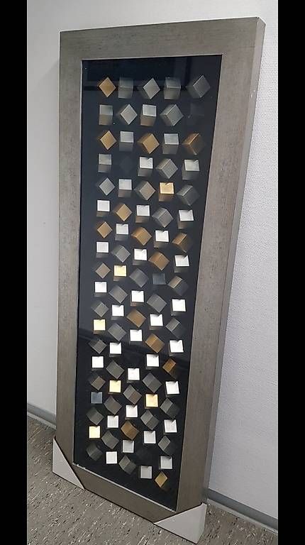 Foto & Immagini: Wandbild mit Würfeln / Quader – Usato da Menznau venduto da siricius 1