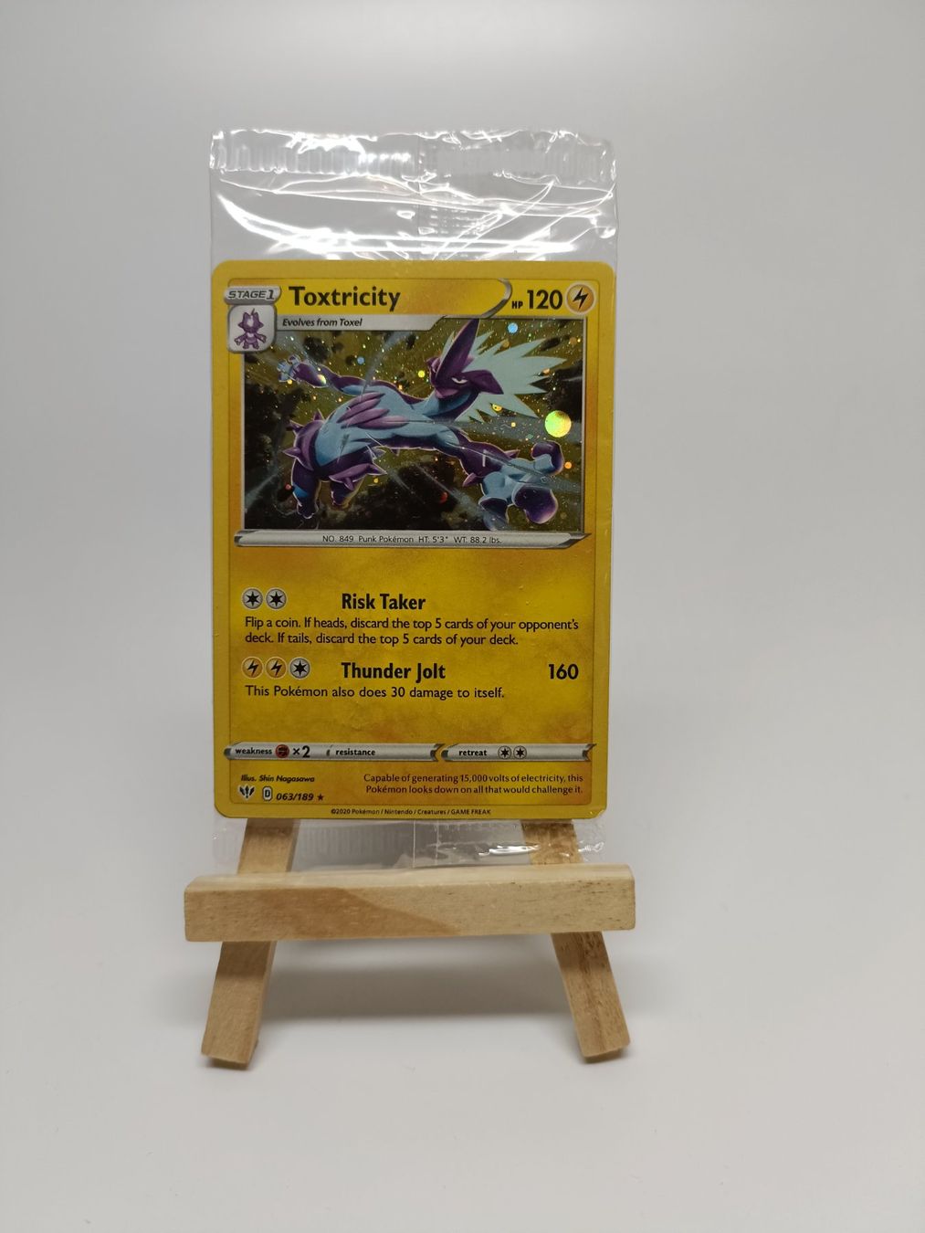 Cartoline: Pokemon Sealed Toxtricity – Nuovo e nell'imballaggio originale da Zihlschlacht venduto da Sir_Lonedrinker