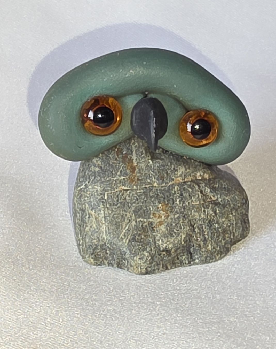 Statuette: Eule Figur ist ein Naturstein Handarbeit und Einzigartig – Nuovo (secondo la descrizione) da Rickenbach BL venduto da nicole611