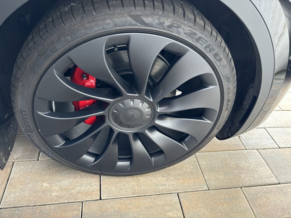 Perfekter Zustand! 4X Tesla Model Y Überturbine Felgen (21 Zoll) – Jetzt Kaufen! - 972hqgd