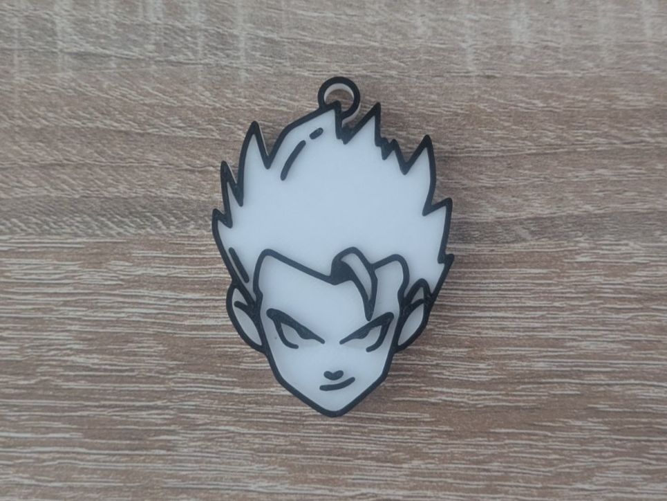 Portachiavi: Dragon Ball - Gohan Super Saiyan Keychain - 3D Printed – Nuovo (secondo la descrizione) da Losone venduto da AlpineLayer