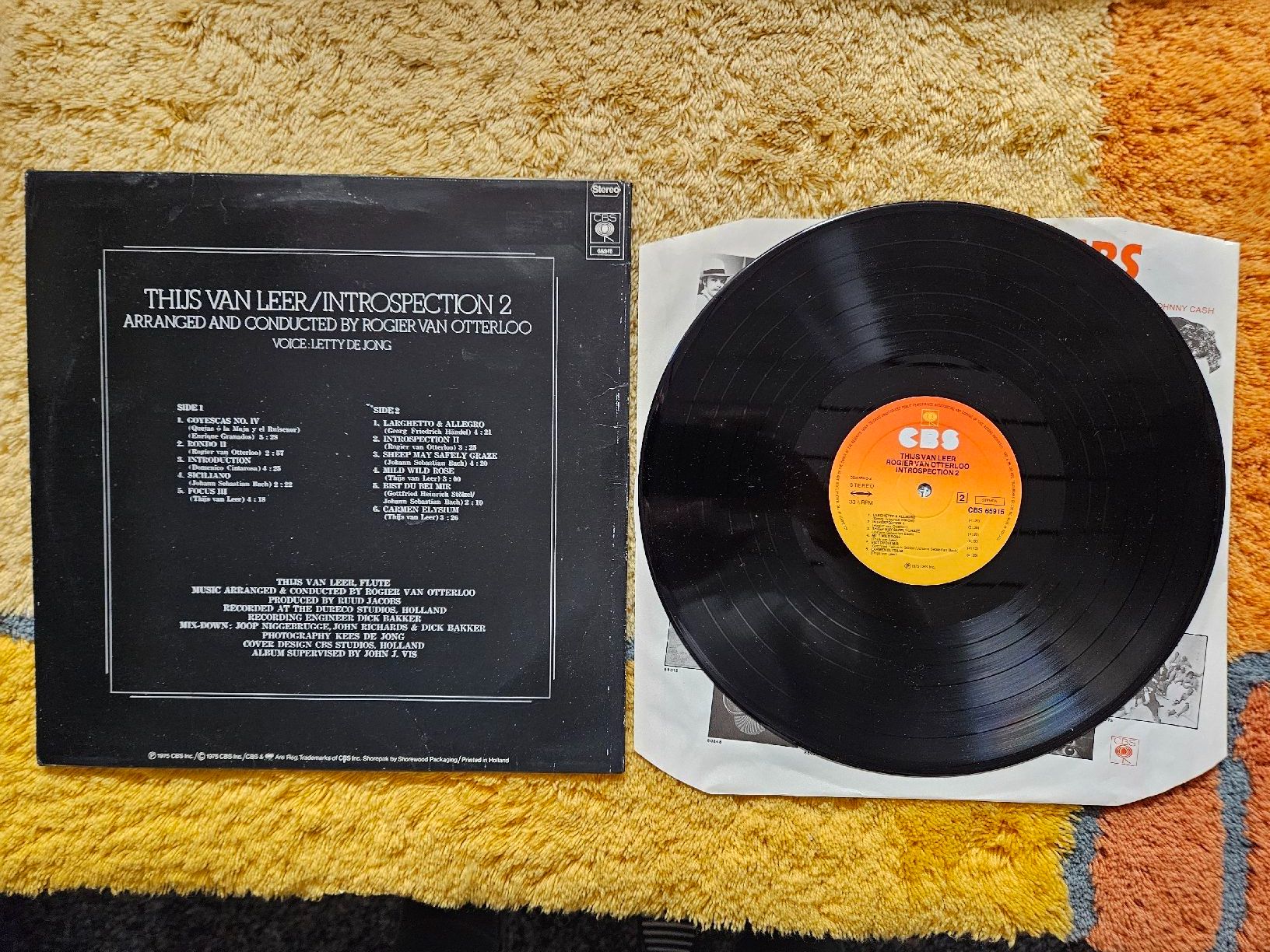 Schallplatten: Thijs van Leer Schallplatte Lp - Introspection 2 – Neu (gemäss Beschreibung) aus Lyss von Alexine 1