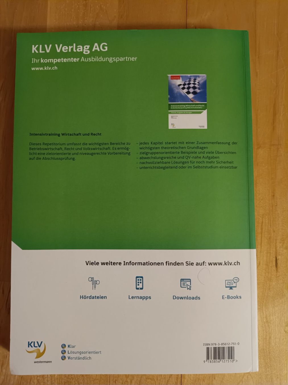 Livres: Intensivtraining Wirtschaft und Recht – Neuf (Voir description) à Möriken AG par Brigitte111 1