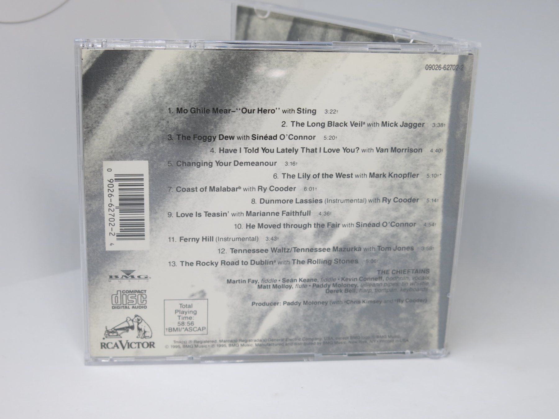 CDs: CD The Chieftains The Long Black Veil + Rolling Stones Sting – Gebraucht aus Ernetschwil von luisvonerni 2