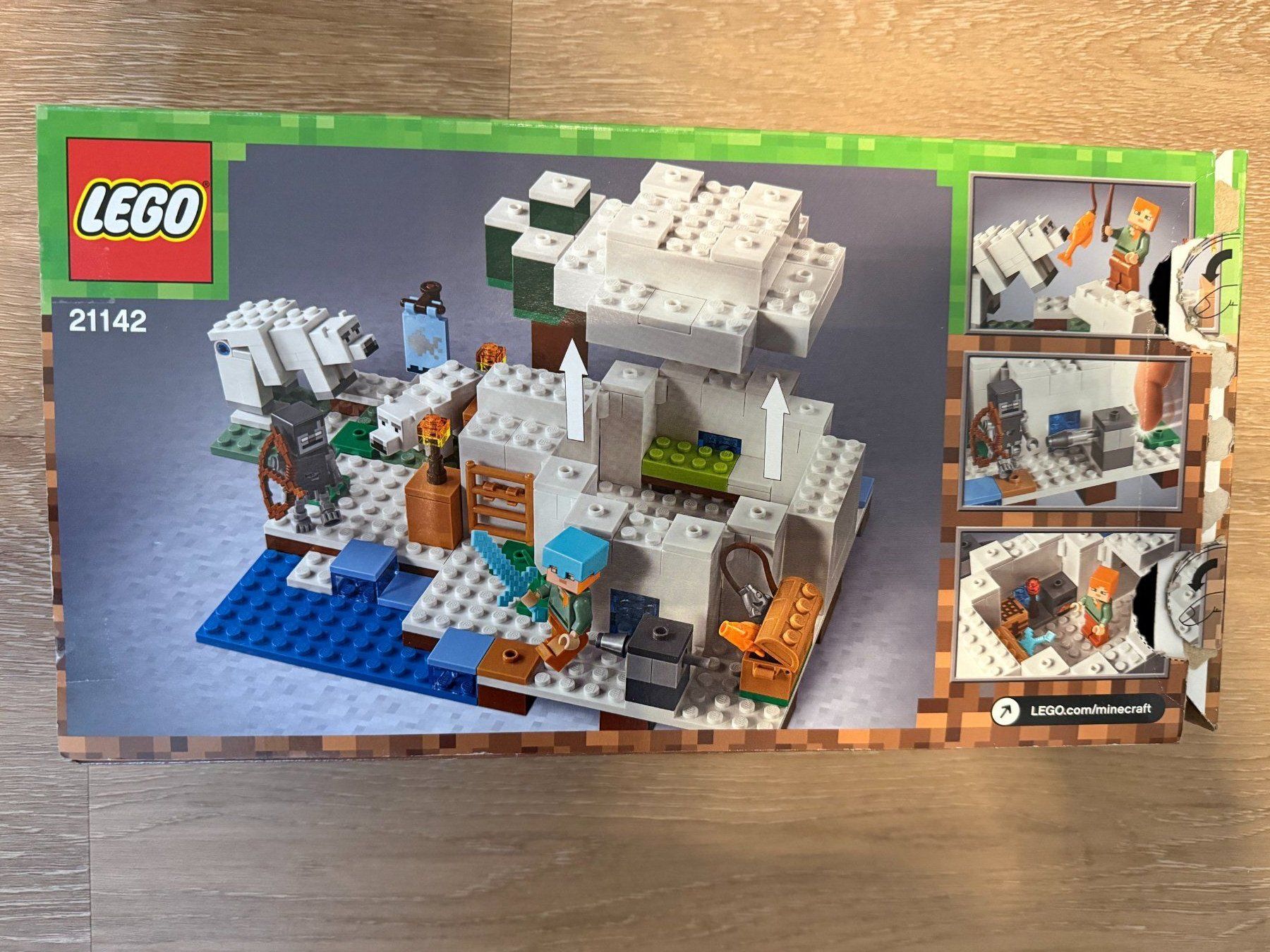 Lego Kit di costruzioni: Lego Minecraft 21142 Eis-Iglu, komplett – Usato da Regensdorf venduto da justtrying 1