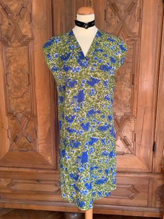 Blaues und grünes Kleid Gr 40EU Zustand: wie NEU