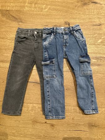 2 Hosen Zara/Mango, Grösse 98, Top Zustand!
