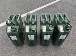Lot de 4 Jerricans 20 Litres