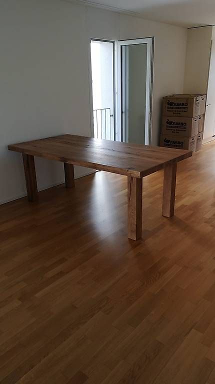 Interio Tische: Esstisch Massivholz 100x200cm – Gebraucht aus Kloten von Radoci