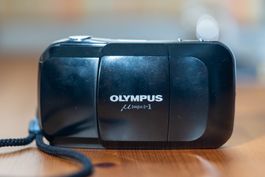 Olympus mju-1 fotocamera compatta obiettivo 35mm 1:3,5 nero