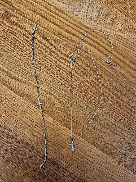 Thomas Sabo Catenine: Thomas Sabo,  Halskette Kreuz – Usato da Feusisberg venduto da cts_55rn 2