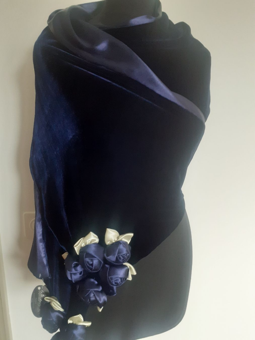 Foulard & Sciarpe: Pashmina velluto Medegriffe – Nuovo (secondo la descrizione) da Morbio Inferiore venduto da vin_fdj2 3