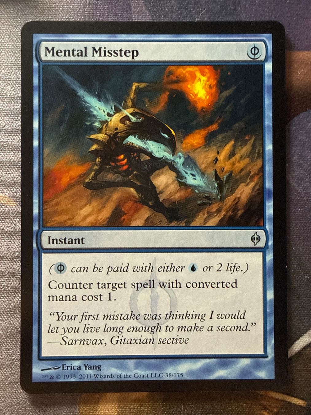 Magic The Gathering Cartes à collectionner: Mental Misstep 38/175 New Phyrexia – Neuf (Voir description) à Windlach par Karterix