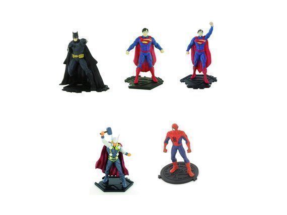 Figuren: Hit: Batman, Superman, Thor, Spiderman, neu, Preis pro Held – Neu und originalverpackt aus Turbenthal von TopToys