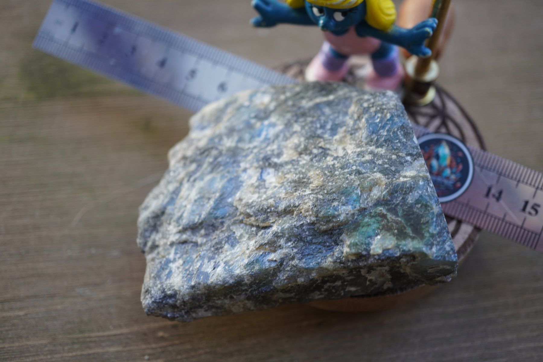Minerali & Pietre curative: Labradorit  Scheibe   Räumung  Topstone  ab  1.- – Nuovo e nell'imballaggio originale da Eschenbach SG venduto da topstone 4