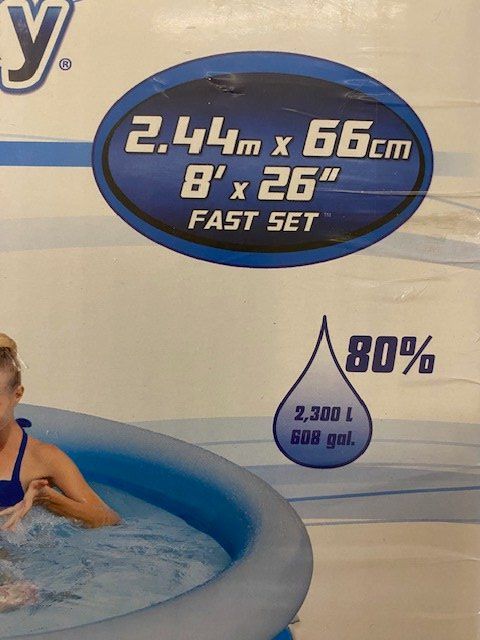 Bestway Piscine: Bestway Pool-Set mit Zubehör – Nuovo e nell'imballaggio originale da Dättwil AG venduto da koldo19 2