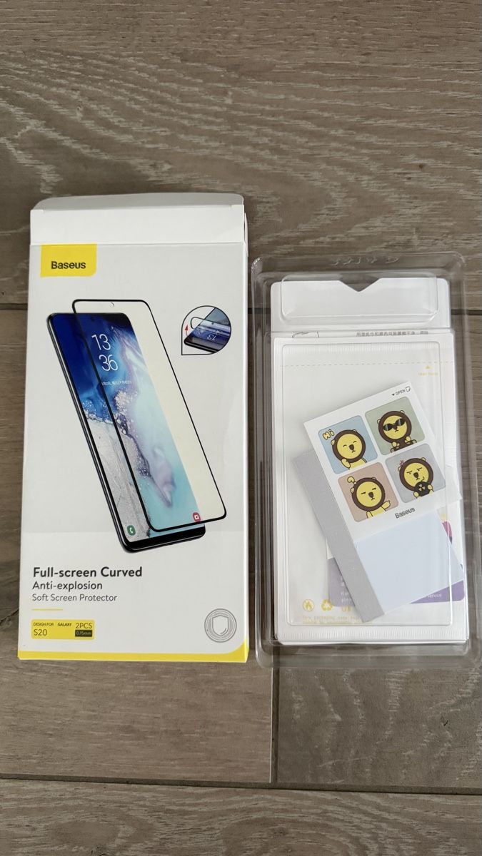 Ritocchi & pellicole di protezione: Baseus Samsung S20 Screen Protector - New in Box – Nuovo e nell'imballaggio originale da Gebenstorf venduto da D0minika
