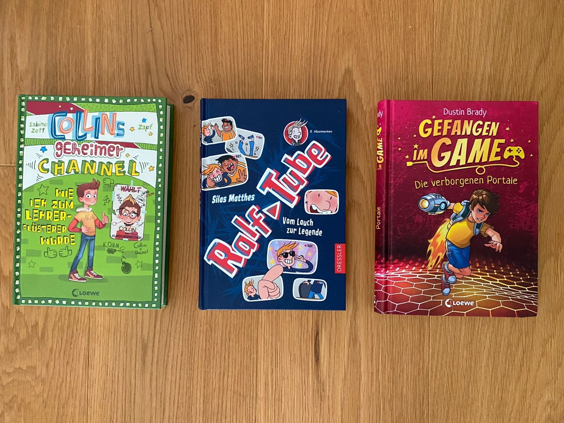 Libri: 3 Jugendbücher - Game / Lehrerflüsterer / Youtube-Star – Nuovo (secondo la descrizione) da Ibach venduto da Sonyy01