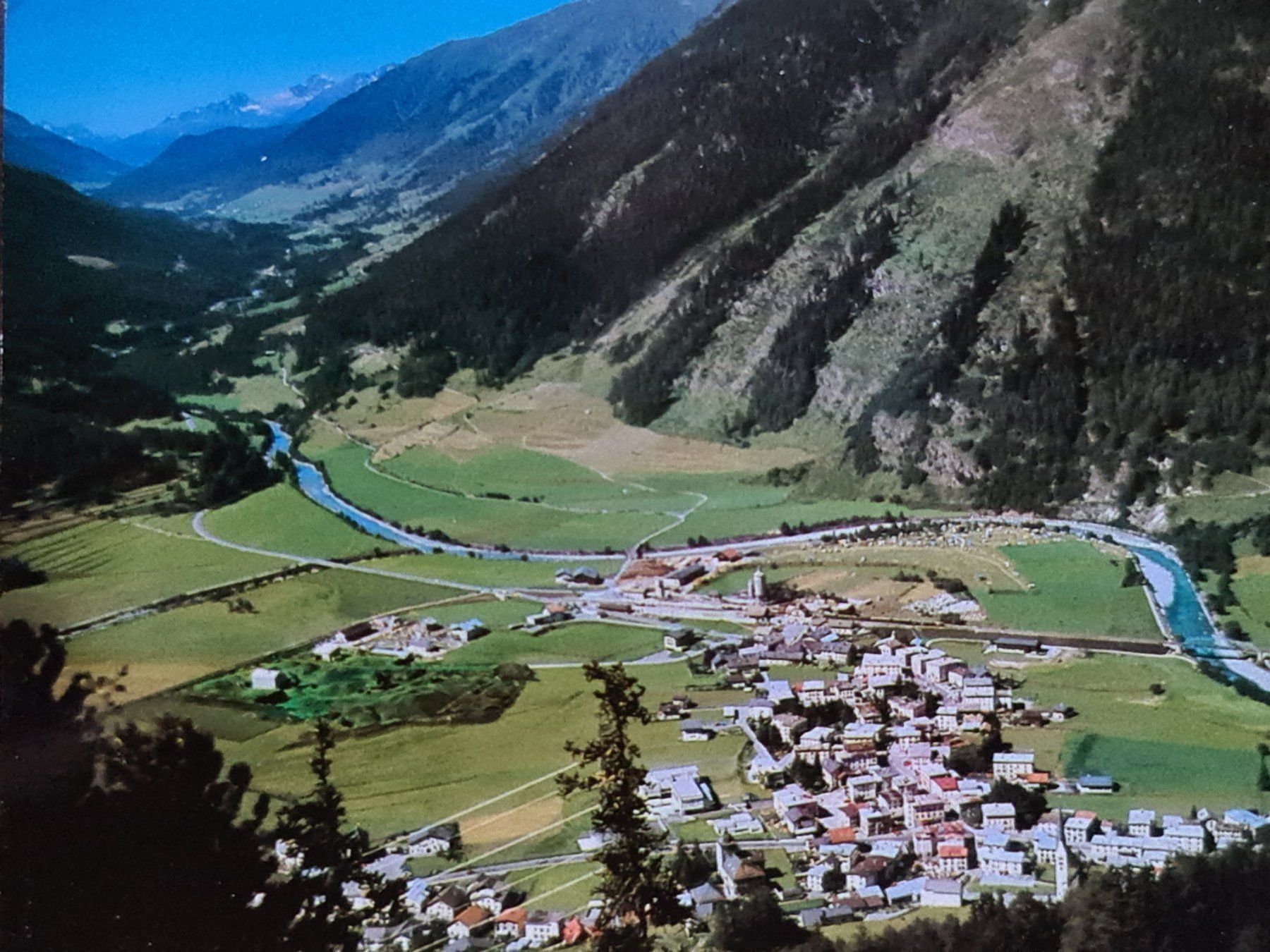 Ansichtskarten: Ansichtskarte Zernez 1984 – Gebraucht aus Dintikon von Vexi