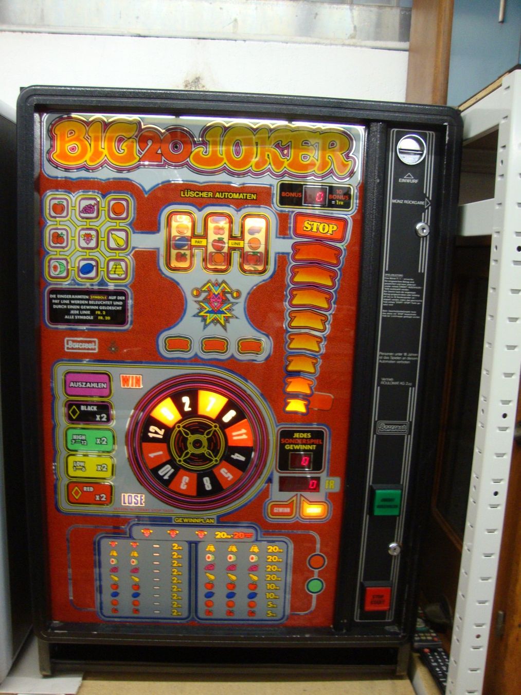 Slot Machine: Big 20 Joker rev. – Usato da Mollis venduto da Seestern 2