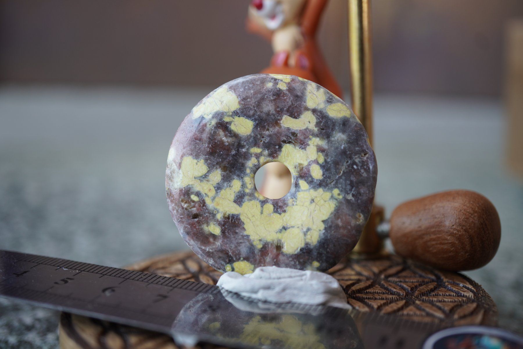 Minerali & Pietre curative: Bomble Bee    Pi Scheibe     1.-     Räumung – Nuovo e nell'imballaggio originale da Eschenbach SG venduto da topstone 7