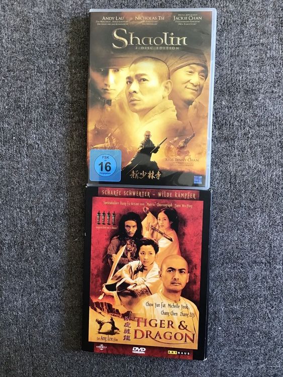 Tiger & Dragon + Shaolin Kongfu Martial Arts Filme Set | Kaufen