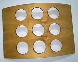 Obstschale aus Holz - Lucky Fruits