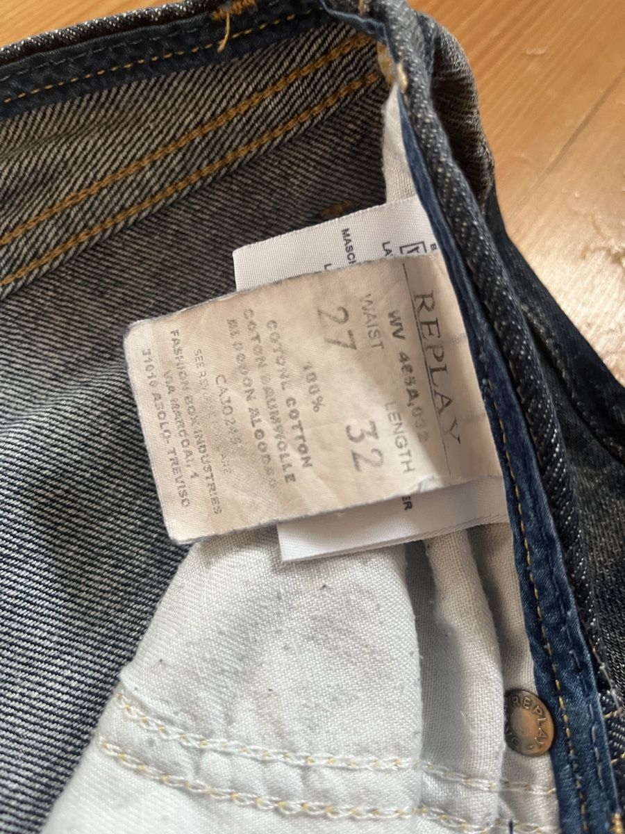 Replay Jeans: Y2K low rise Replay Bootcut Jeans – Usato da St. Margrethen SG venduto da ali_5xzk 3