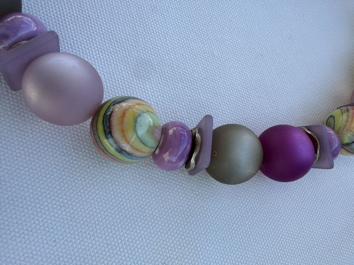 Ketten: Collier bunt mit Magnetverschluss – Gebraucht aus Waltenschwil von aussieb. 2