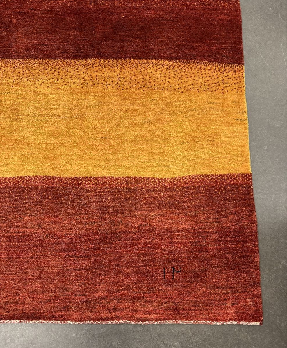 Gabbeh Teppiche: Gabbeh gelb / rot gestreift – Neu (gemäss Beschreibung) aus Liestal von galerie_nategh 4