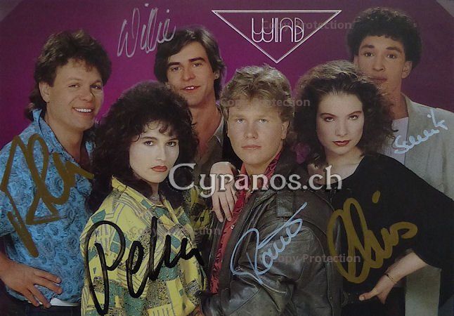 Autogramme: Wind - Musikgruppe - Autogramm – Gebraucht aus Dietikon von cyranos1