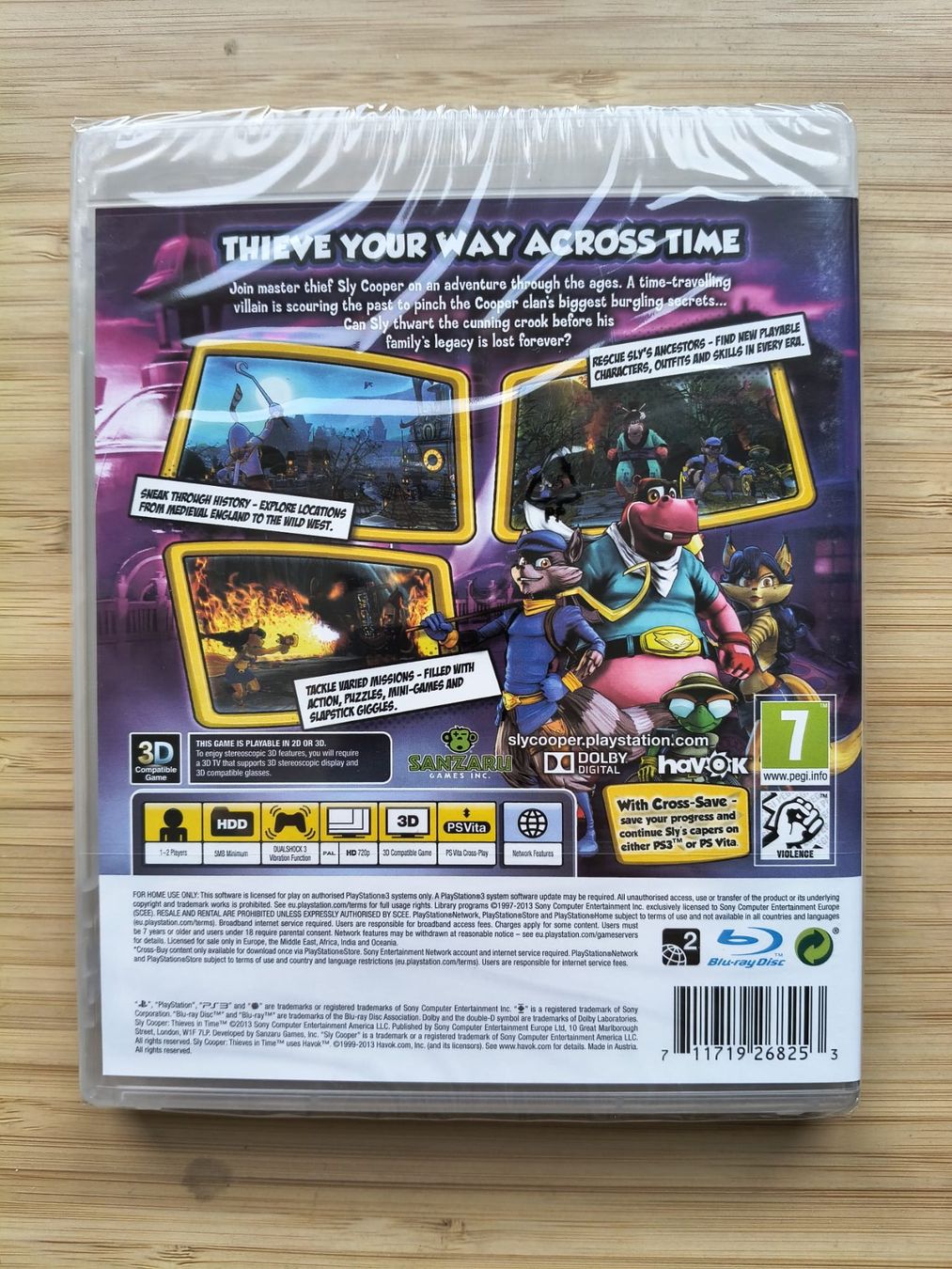 Giochi: Sly Cooper - Thieves in Time Sealed (PS 3) – Nuovo e nell'imballaggio originale da Riedholz venduto da ste_96cd 1