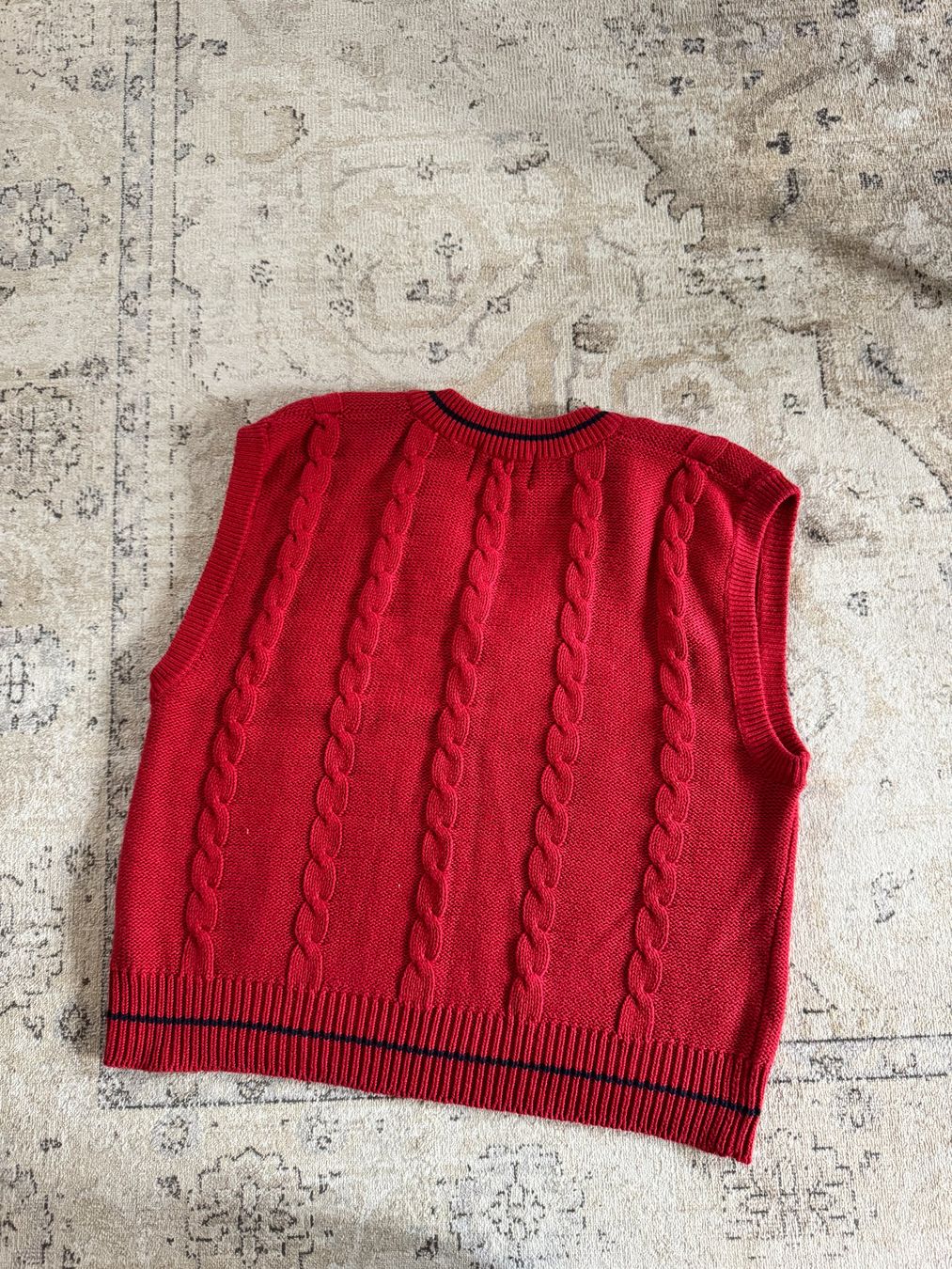 Gilet & Giacche: Pull sans manches rouge – Usato da Pully venduto da ana_2kcm 1