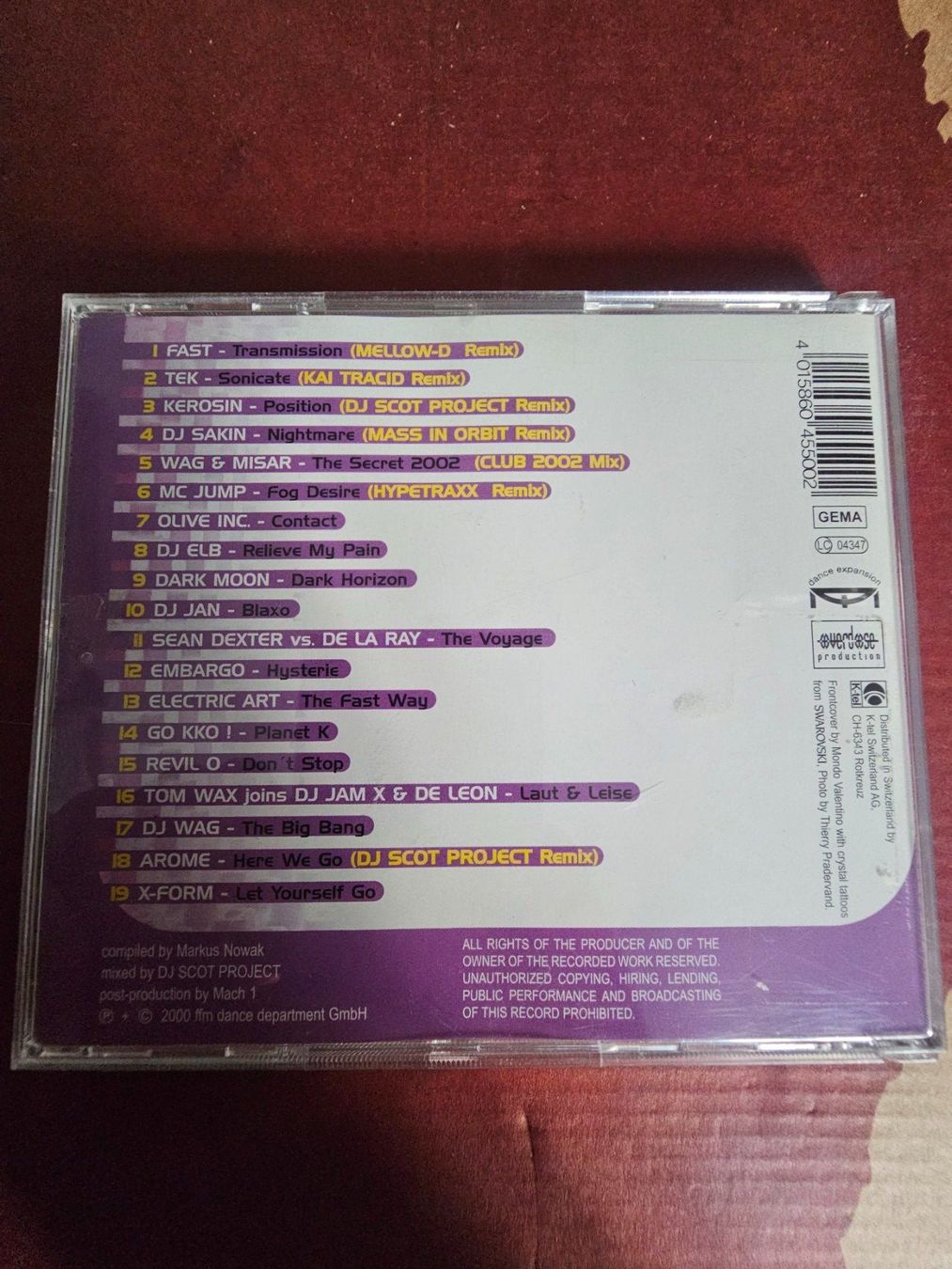 CD: CD - Various – Unity 00 (Trance, 2000) – Usato da Biberist venduto da Foolio0 1