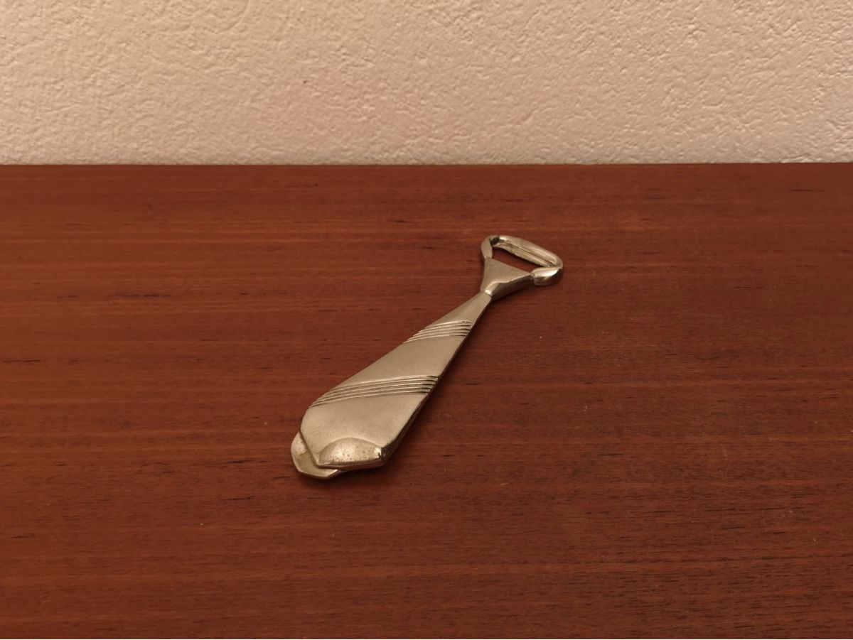 Apribottiglie & Tappi per chiusura: Vintage Design Flaschenöffner Cravatte versilbert – Usato da Zürich venduto da Vintagewiesel 2
