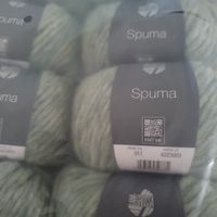 9Kn. SPUMA Lana Grossa Fb. 11-6323003 graugrün