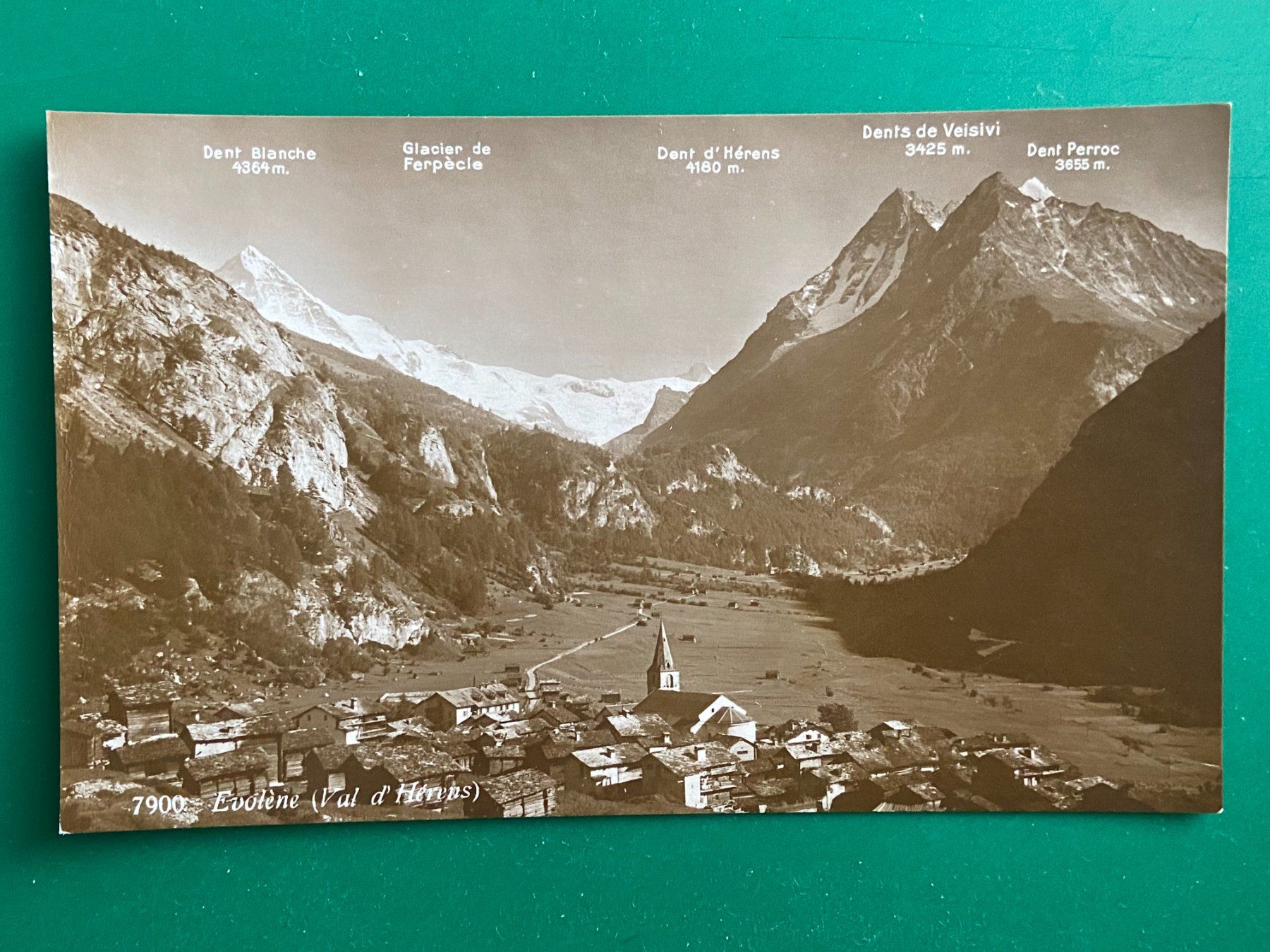 Cartoline postali: Evolène - Val d'Hérens – Usato da Steg VS venduto da danwer74
