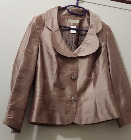 Veste Paule Vasseur taille L/ XL soie 