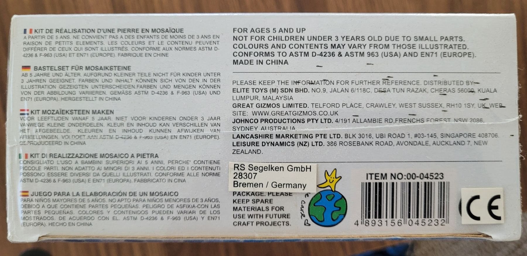 Bastelsets: Mosaik Bastelset – Neu und originalverpackt aus Brunnen von har_8tr2 3