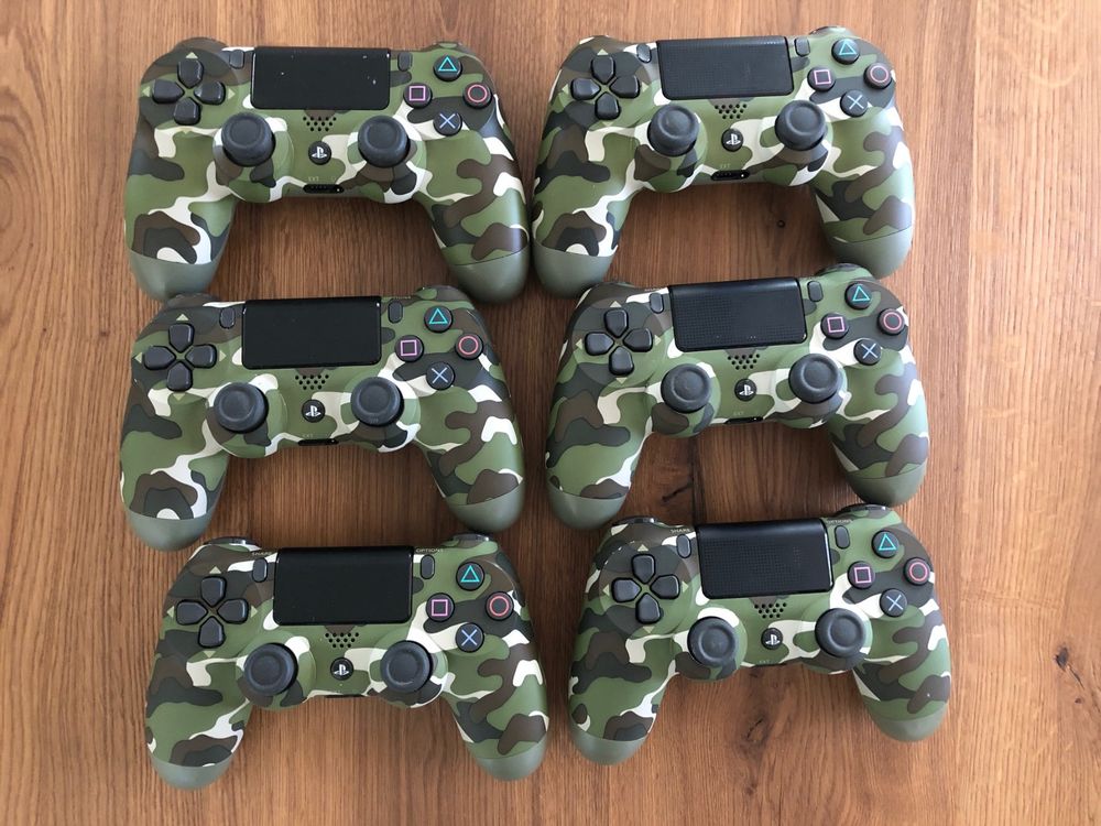 Sony PS4 Controller Dualshock 4 Wireless Controller Militär Kaufen