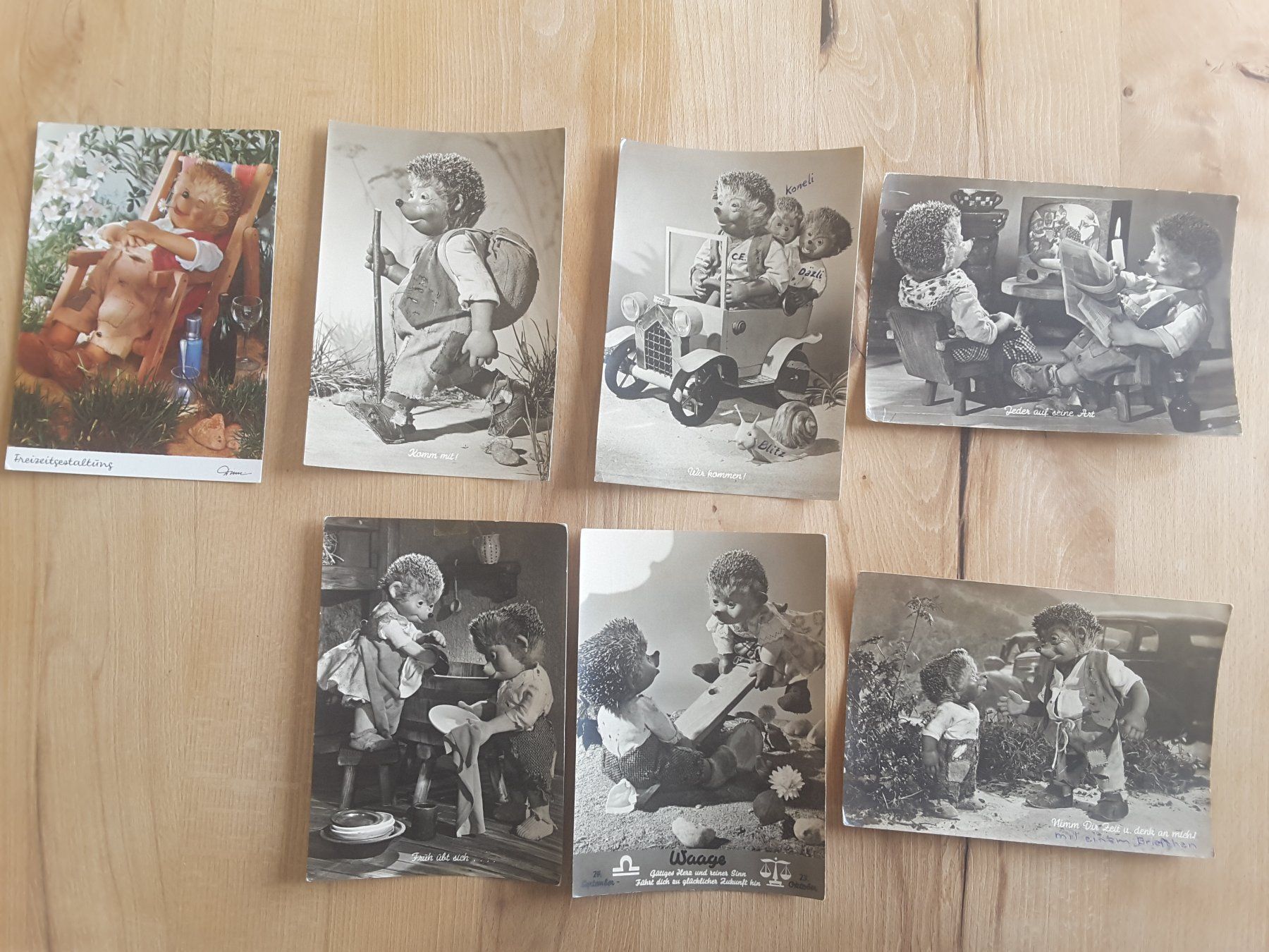 Ansichtskarten: ^Igelkarten Mecki – Gebraucht aus Reichenburg von Pipo-67
