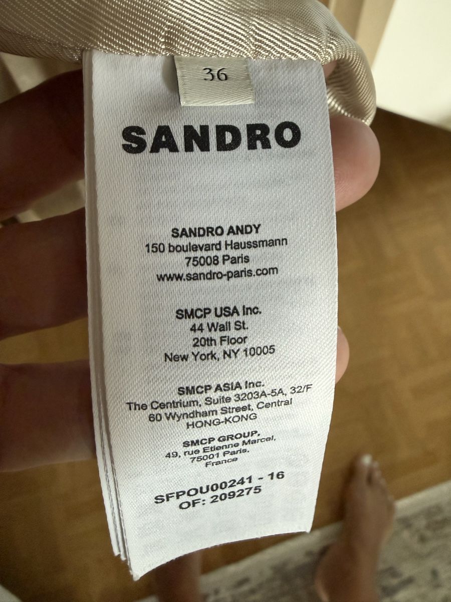 Sandro Cappotti: Sandro Trenchcoat – Usato da Lachen SZ venduto da mima41 6