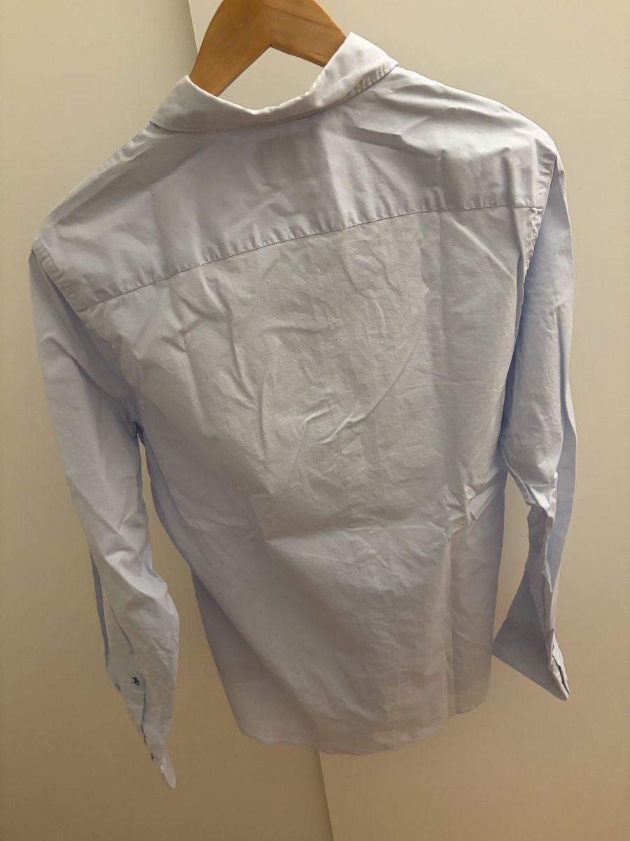 Camicie: Scotch & Soda Hemd Hellblau Gr. L Slim Fit – Usato da Zürich venduto da jak_89nh 1