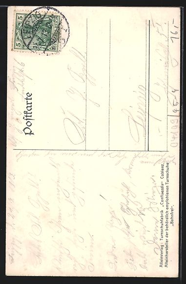 Werbeartikel: Leipzig, 12. Deutsches Turnfest 1913, De – Gebraucht aus Berlin von bartko-reher 1