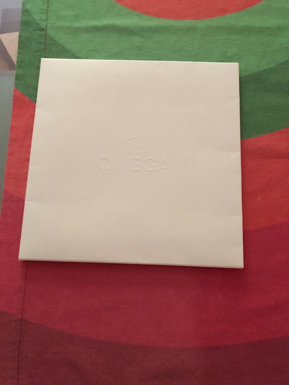 Foulard & Sciarpe: Seiden Foulard Omega – Nuovo e nell'imballaggio originale da Biel/Bienne venduto da winnertaco