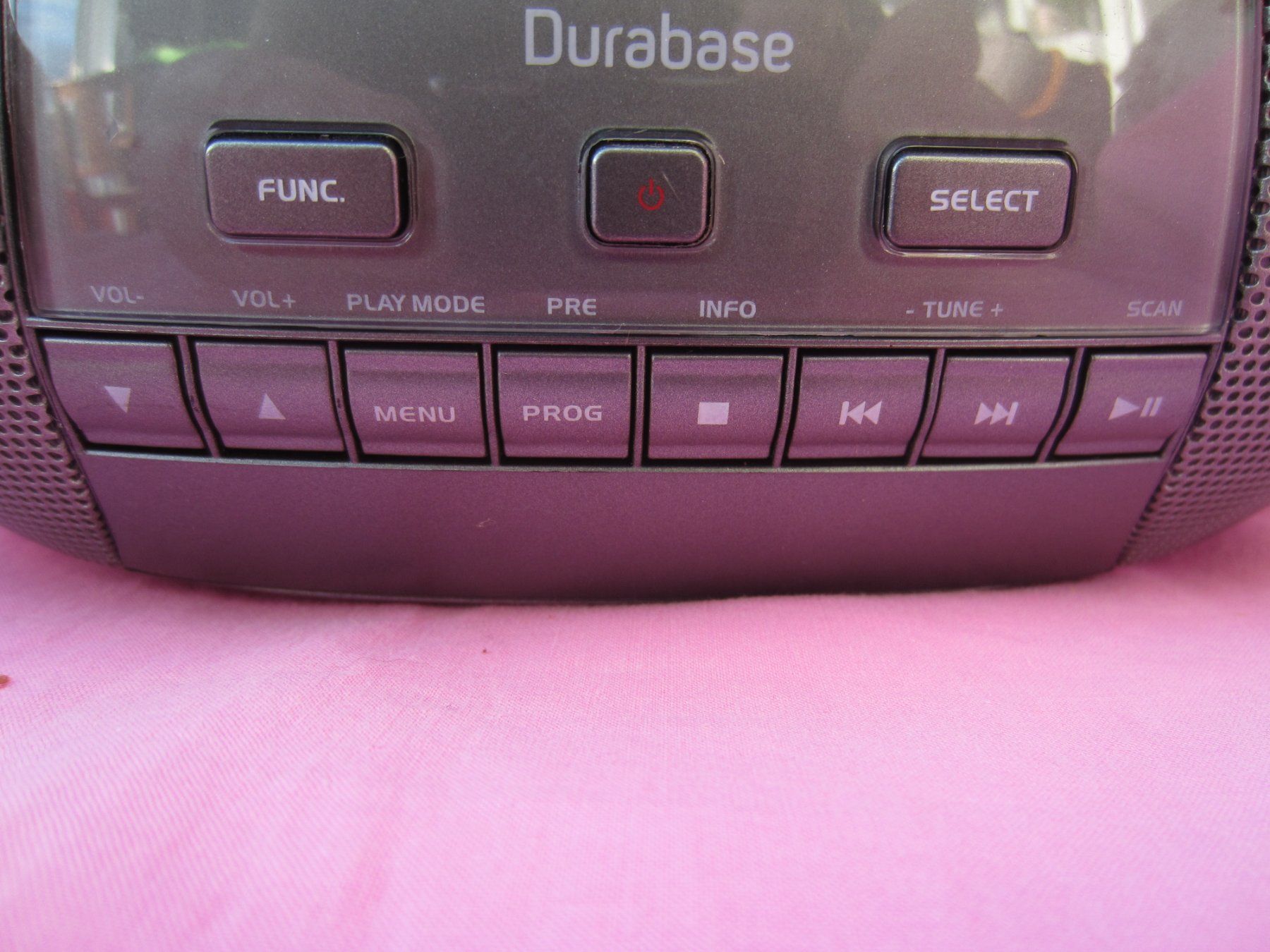 Durabase Audio- & Mediensysteme: DURABASE PORTABLE CD MP3 DAB+ Player Recorder – Gebraucht aus Sursee von Tschiger 6