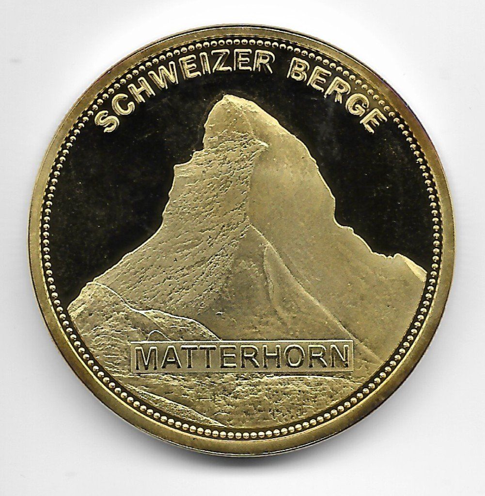Toutes les monnaies: MATTERHORN TOLLE MÜNZE-MEDAILLE – Neuf (Voir description) à Reinach BL par Katzenmorli