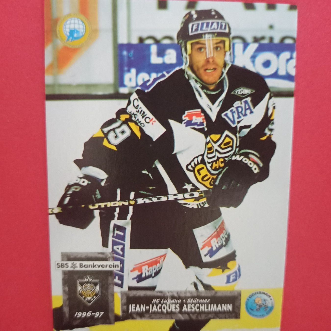 Carte collezionabili: Aeschlimann - HC LUGANO - 1996/97 – Usato da Dübendorf venduto da kb86_MOVIE