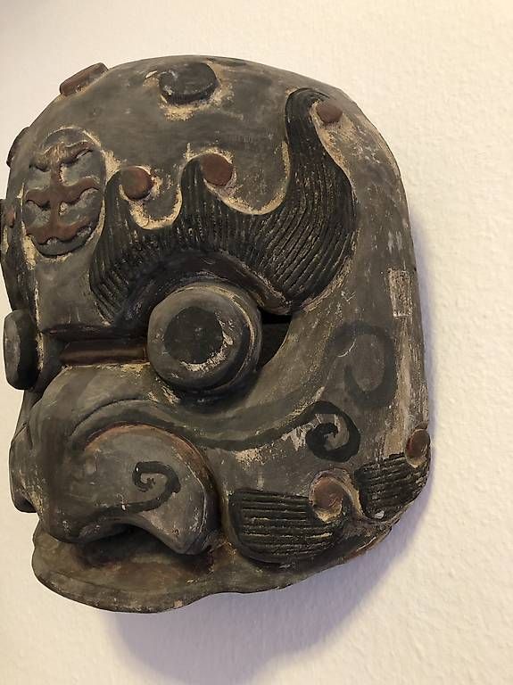 Sonstige Antiquitäten & Kunst: Riesige, antike Maske aus China – Gebraucht aus Basel von Familymusic 1